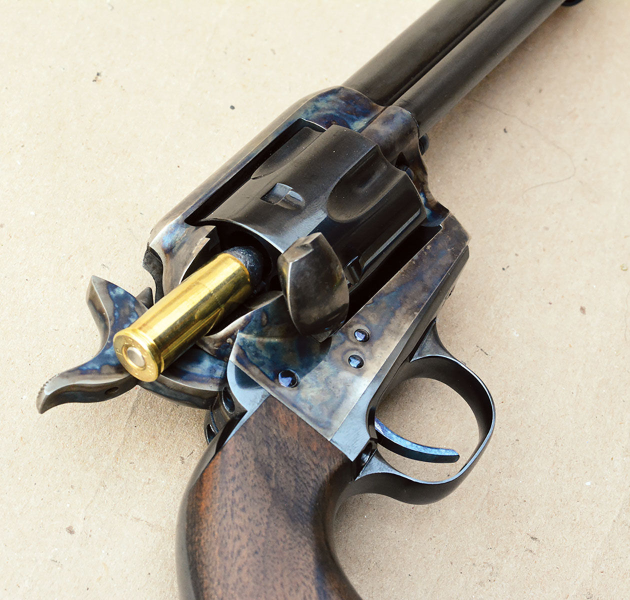 Loading and unloading is the same as the legendary Colt Single Action Army.